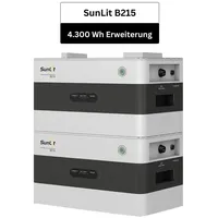 SunLit B215 Erweiterungs-Duo 4,3 kWh 2x Erweiterungsspeicher B215
