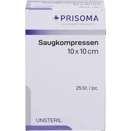+ Prisoma GmbH Saugkompressen unsteril 10x10 cm 1227