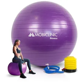 Mobiclinic Gymnastikball Lila 58 cm
