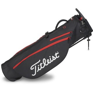 Titleist - Premium Tragetasche Schwarz/Schwarz/Rot