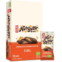 Clif Bar Nut Butter Filled Chocolate Peanut Butter Riegel 12 x 50 g