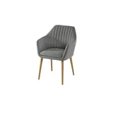 Woodford Armlehnstuhl  Shell ¦ grau ¦ Maße (cm): B: 59 H: 86 T: 61.0