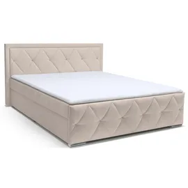 LEONIQUE "Alfie, 180x200cm mit Strass H4