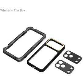 SmallRig Käfig-Kit für iPhone 17 Pro Max Mobiles Dual-Handheld-Telefonkäfig-Kit - Basiskäfig Cage Basic Edition)