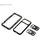 SmallRig Käfig-Kit für iPhone 17 Pro Max Mobiles Dual-Handheld-Telefonkäfig-Kit - Basiskäfig Cage Basic Edition)