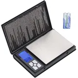 Digitalwaage, 2000g/0,01g Küchenwaage Digitale Profi Feinwaage mit LCD Display Electronische Waage Küchenwaage, Taschenwaage für Schmuck, Lebensmittel, Kaffee