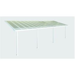 Palram - Canopia  Feria 3x8.5 Terrassenüberdachung weiß, klar