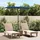 furnicato 200 x 150 cm Blau