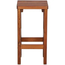 natura Barhocker 39 x 39 x 76 cm Braun