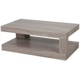 MCW Couchtisch MCW-A32 Dunkle Eiche 110 x 40 x 60 cm