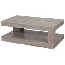 MCW Couchtisch MCW-A32 Dunkle Eiche 110 x 40 x 60 cm