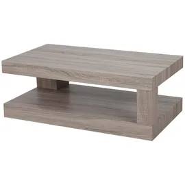 MCW Couchtisch MCW-A32 Dunkle Eiche 110 x 40 x 60 cm