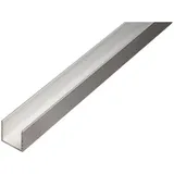 GAH Alberts U-Profil Aluminium natur 1000 x 6 x 6 mm