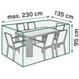 Trendline Schutzhülle 230 x 135 cm Schwarz