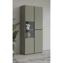 OTTO home Vitrine Cross 79,5 x 40 x 183,5 cm Grün