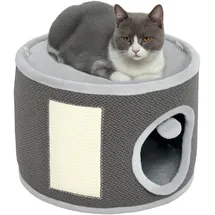 PawHut Kratztonne 30 cm grau