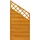 Andrewex Sichtschutzzaun Element Country 180 x 90 cm pinie