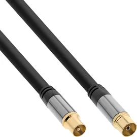 InLine Antennenkabel 10 m Schwarz