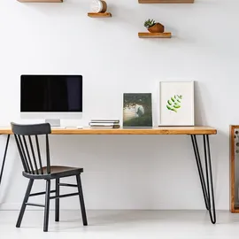 Relaxdays Buchaufsteller für DIN A4, Bücher, stabil, Leseständer HxBxT 24 x 21 x 19 cm,