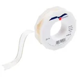 Präsent Meterware Organza Weiß 25 mm x 25 m