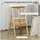 Vinsetto Staffelei 1 St. 43,5 x 43 x 150-190 cm beige