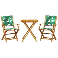 vidaXL Bistro-Set 3-tlg. Grün