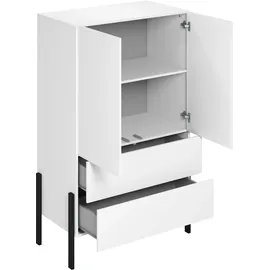 OTTO home Wäscheschrank Jukon 90 x 150 x 50 cm Weiß