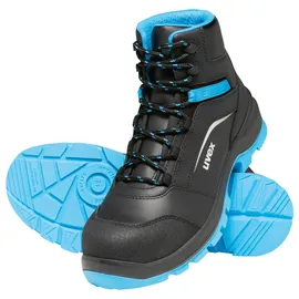 Uvex 2 xenova® aus Leder, uvex xenova® Kunststoffkappe, Weite 11, Größe 42