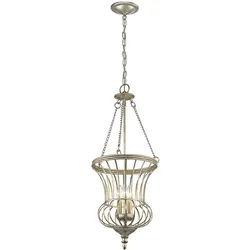 Calla 3-flammige Pendelleuchte - Sterling-Gold - KL-CALLA-P-M