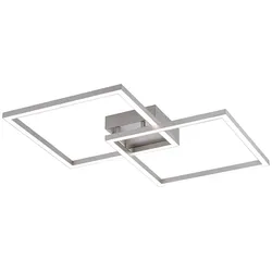 LED Deckenleuchte dimmbar mit Fernbedienung Deckenlampe Smart Home Alexa, App Sprachsteuerung, RGB Farbwechsel, 60W 3000lm warmweiß-kaltweiß, L 63 cm