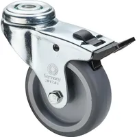 BS Rollen Apparaterolle C121.A85.100 Lenkrolle mit Totalfeststeller, Raddurchmesser 100