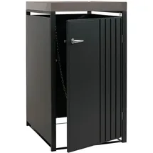 Proregal Mülltonnenverkleidung 125 x 68 x 84 cm anthrazit