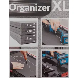 QBRICK SYSTEM ONE Organizer XL 2.0 MFI stapelbar 582 x 387 x 131 mm