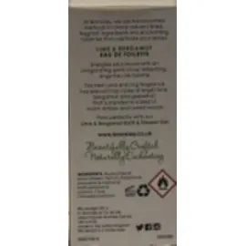 Bronnley Lime & Bergamot Eau de Toilette 100 ml