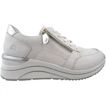 REMONTE Sneaker in weiss/weiss/silver | Gr.: 40