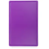 HENDI Schneidebrett-Set Kunststoff 1 530 x 325 mm Violett