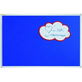 Franken Pinnwand 180 x 90 cm blau
