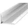 Prinz 2901411100 Wandanschlussprofil 20x13x1000mm Silber