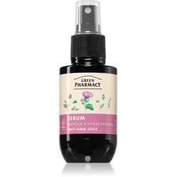 Green Pharmacy Burdock & Wheat proteins Care Serum Serum gegen Haarausfall 100 ml