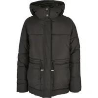 URBAN CLASSICS Waisted Steppjacke Black L