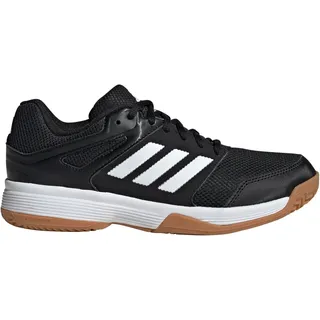 Adidas Damen Speedcourt Women Indoor Shoes Schuhe, core Black/FTWR white/GUM10, 40