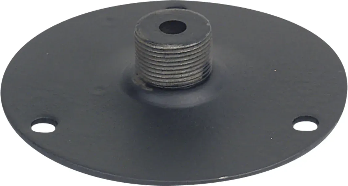Showgear Mounting Plate for Gooseneck Schwarz, 60 mm