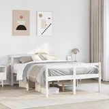 Seniorenbett Mit Kopfteil Ohne Matratze Weiß 140x200 Cm