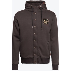 King Kerosin Detroit Motor Service Adventure Jacke, braun, Größe 3XL für Männer