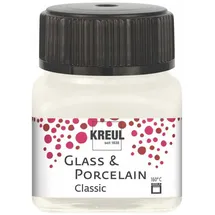 Kreul Glass & Porcelain Classic 1 St. 20 ml Elfenbein