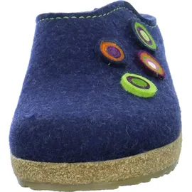 HAFLINGER Hausschuh blau 38