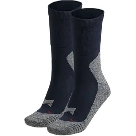 xtreme sockswear Wandersocken 2er Pack, 2 Stk. tlg. Gepolsterte Unisex Wander-/ Sport- und Funktionssocken