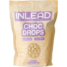 INLEAD Choc Drops, 150 g Beutel, White Chocolate