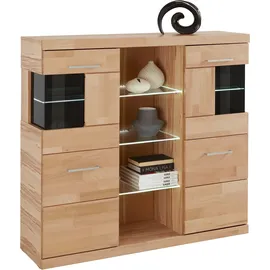 OTTO home Ribe 125 x 115 x 35 cm Beige / Braun