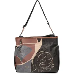 Braune Shopper-Tasche Anekke Für Frauen, universal